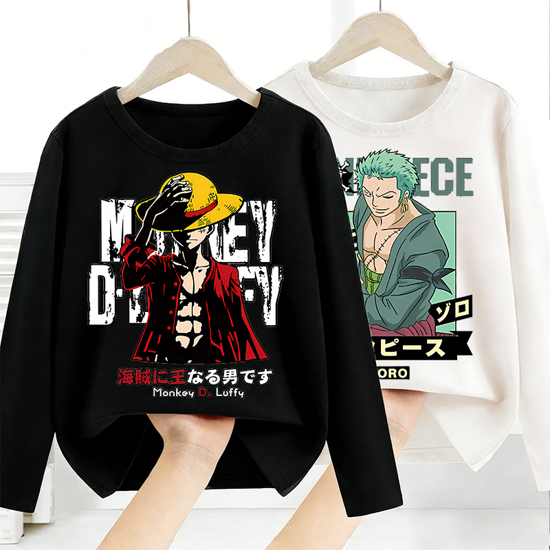 Base Layer Top - One Piece Long Sleeves Anime Printed