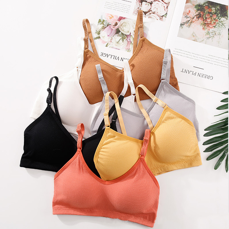 Suspender Tank Top - Summer Wire Free Bra Women Seamless