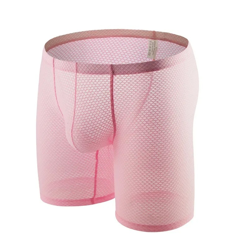 Long Leg Trunk Men - Men's Underwear Gays See Through Boxers