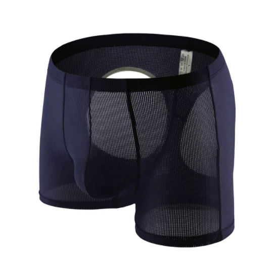 Mesh Sport Boxer - Men's Open Butt Boxer Shorts Mesh