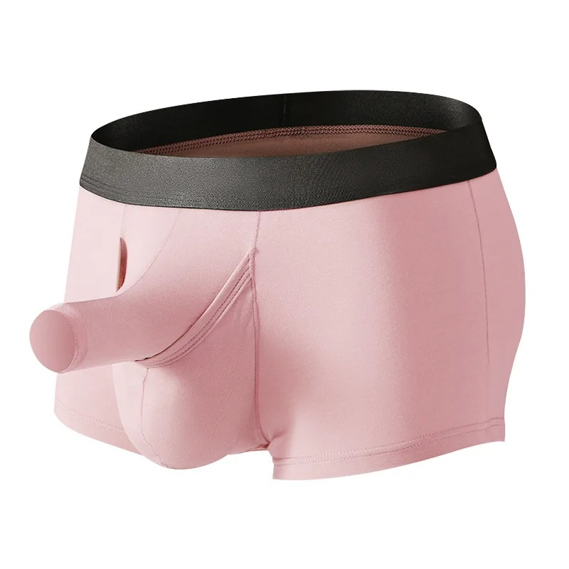 Bamboo Fiber Trunk - Men's Bamboo Fiber Boxer Briefs Elephant