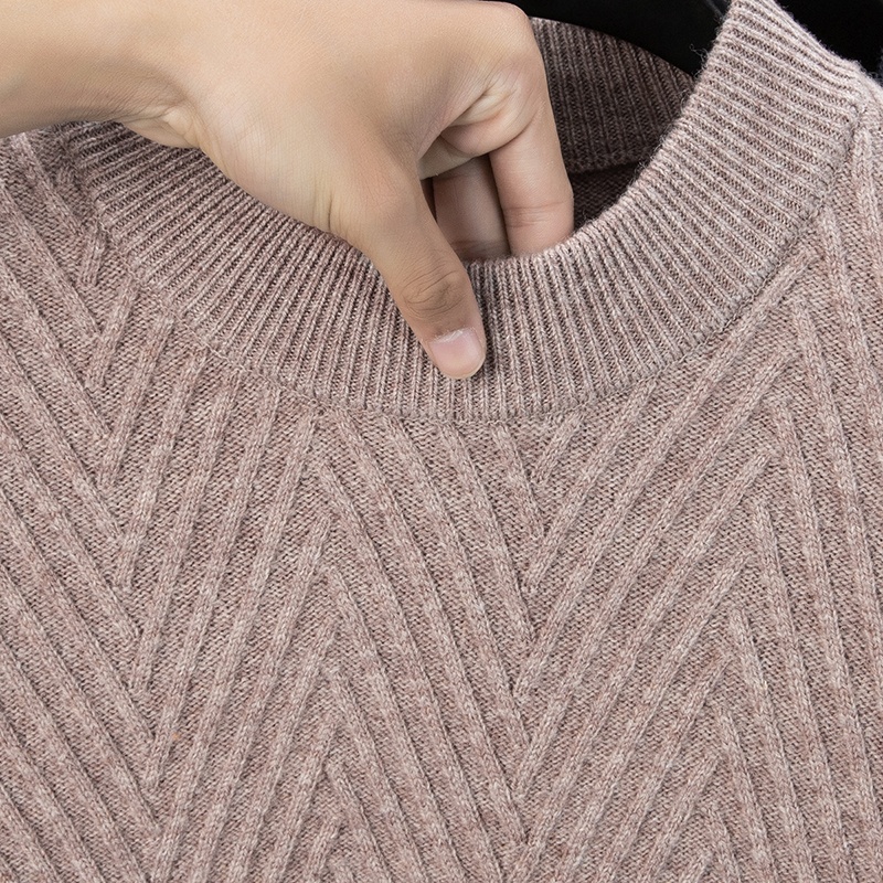 Thermal Long John - 100% Cashmere Wool Tops Men Autumn