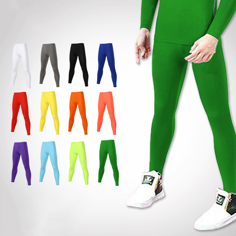 Compression Long Pant - Trẻ Em Chạy Thun Tập GYM