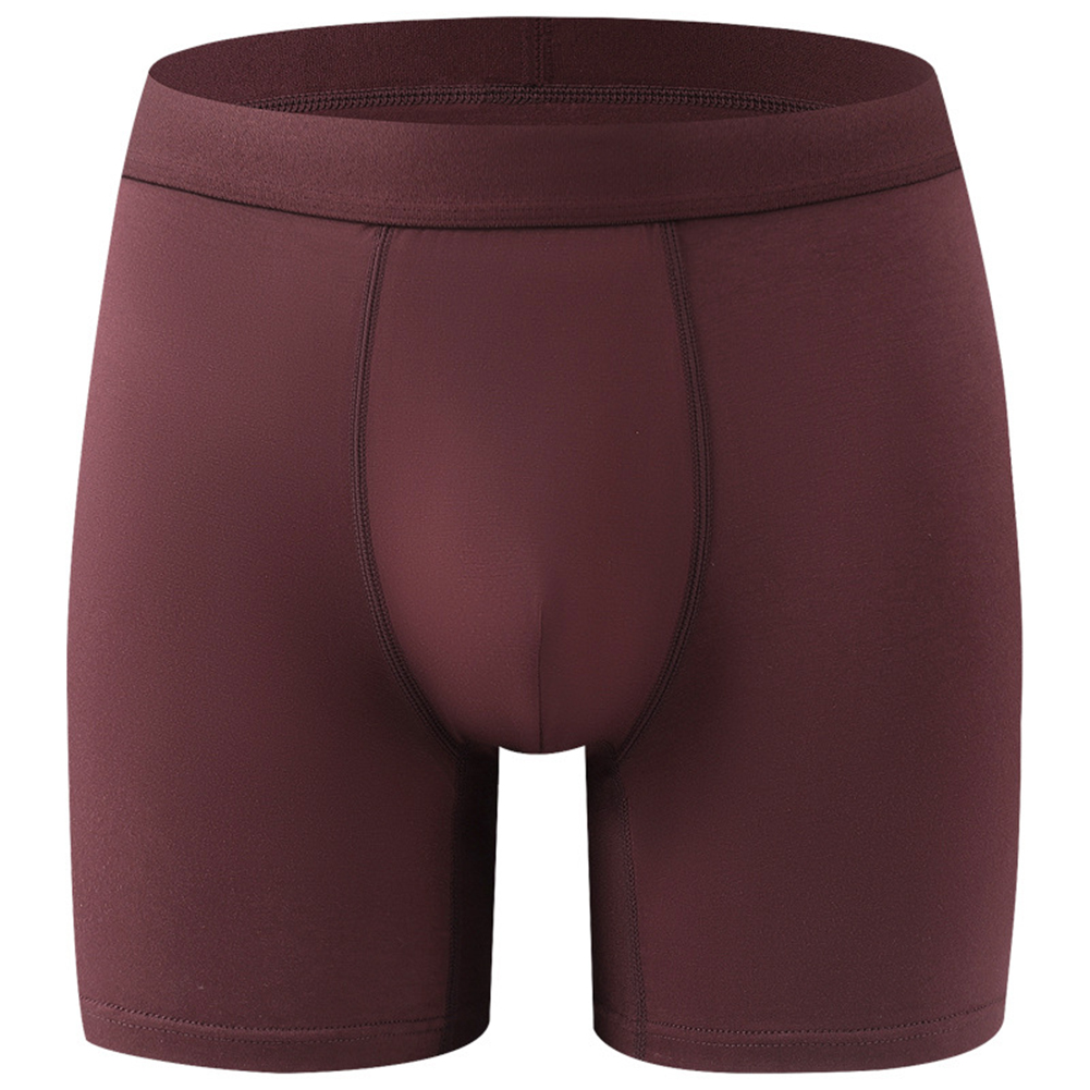 Long Leg Trunk Men - Men Long Leg Boxers Breathable Lingerie