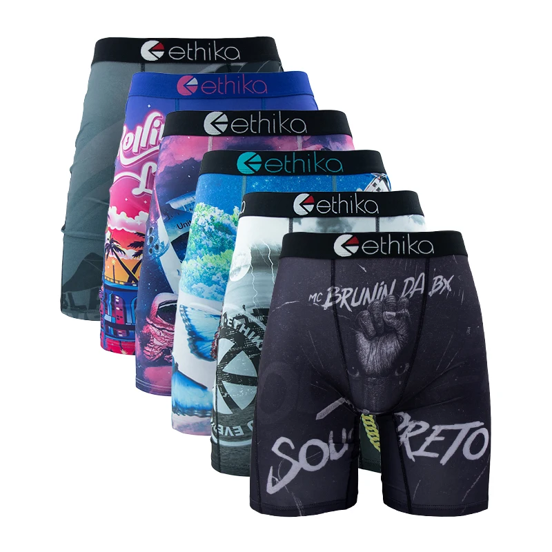 Boxer Shorts Modal - ETHIKA 6Pcs Men Underwear Boxers Breathable