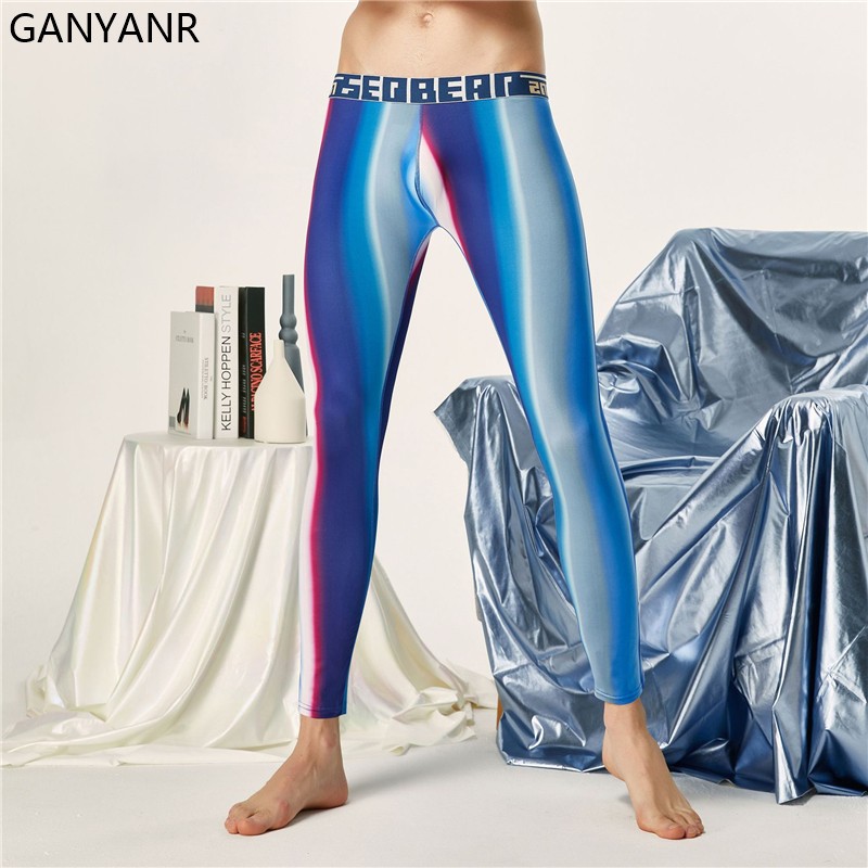 Compression Long Pant - GANYANR Chạy Thun Nam Nén Quần