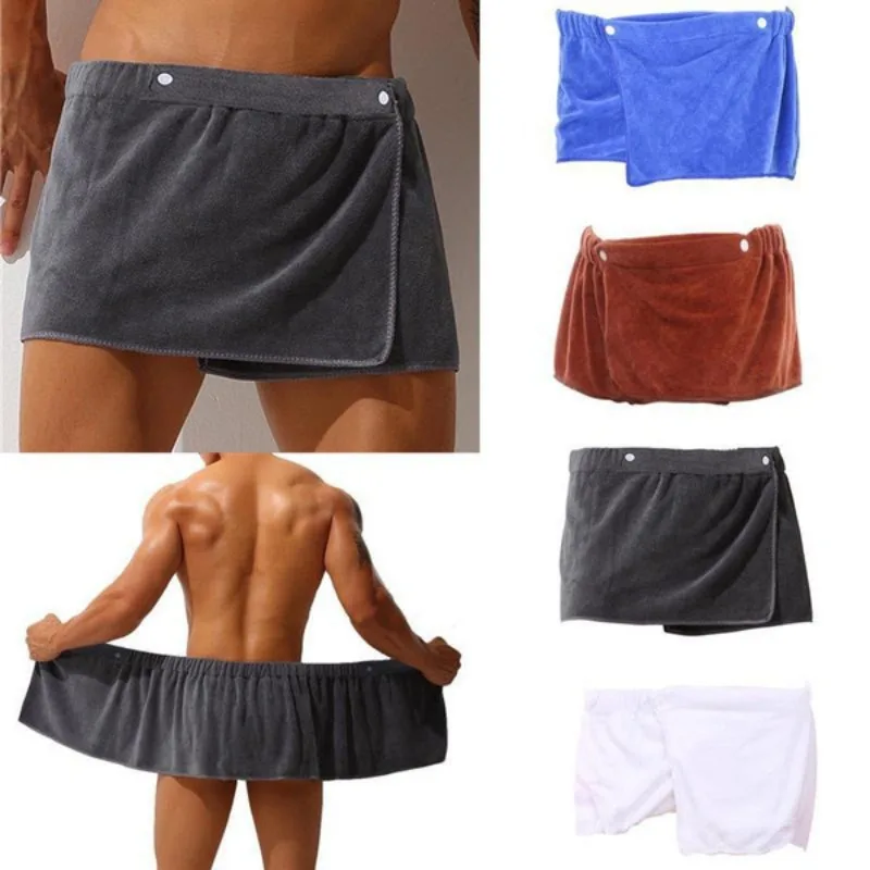 Bamboo Fiber Trunk - Men's Bath Towel Absorbent Towel Sexy