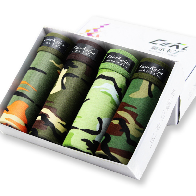 Multi Pack Underwear - 4 Cái/lốc Ngụy Trang Quần Lót