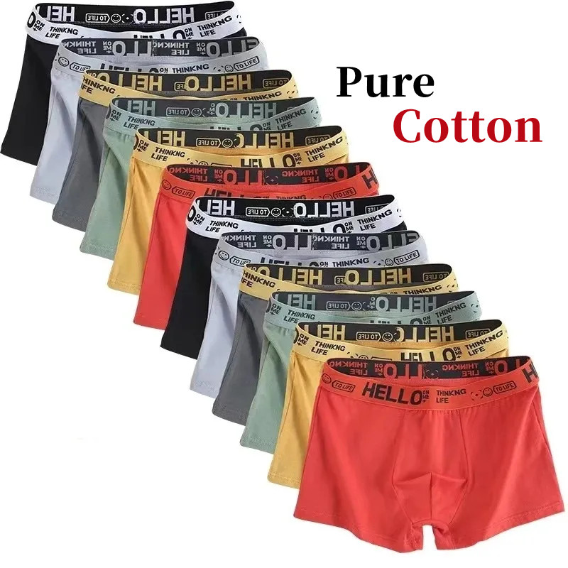 10Pieces/ Men's Underwear Men  - đánh giá và giá Boxer Brief Pack Cotton