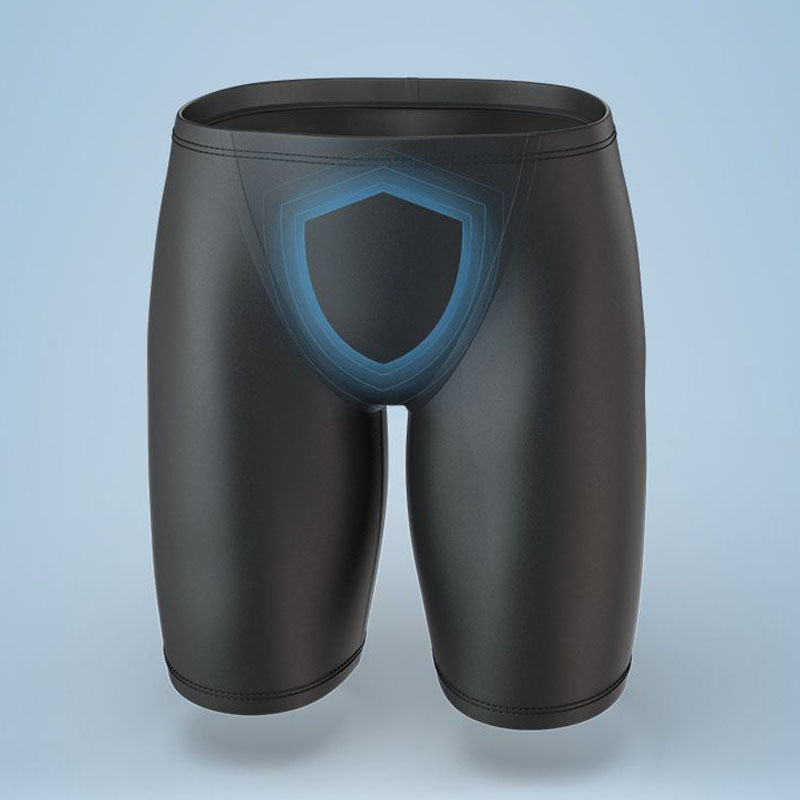 Men Boxers Shorts Silicone PU  - đánh giá và giá Pouch Boxer Pouch