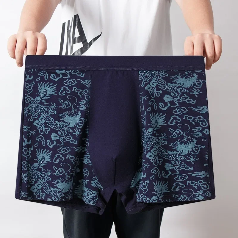 Pure Cotton Boxers Men Plus Si - đánh giá và giá Boxer Brief Pack Cotton