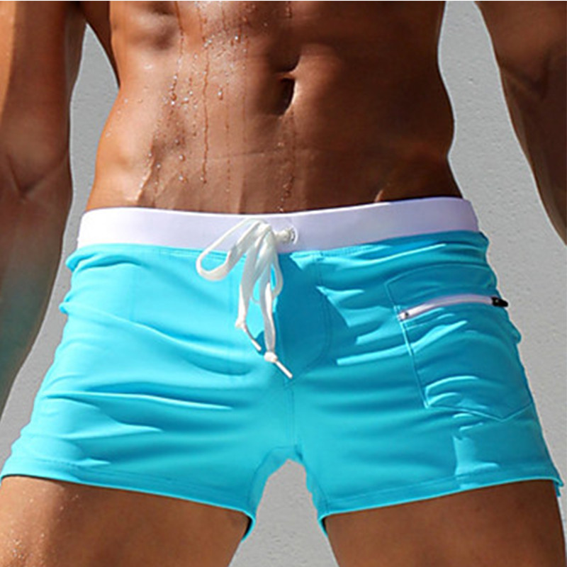 New Plus Size Mens Swim Pants  - đánh giá và giá Trunk Breathable Men