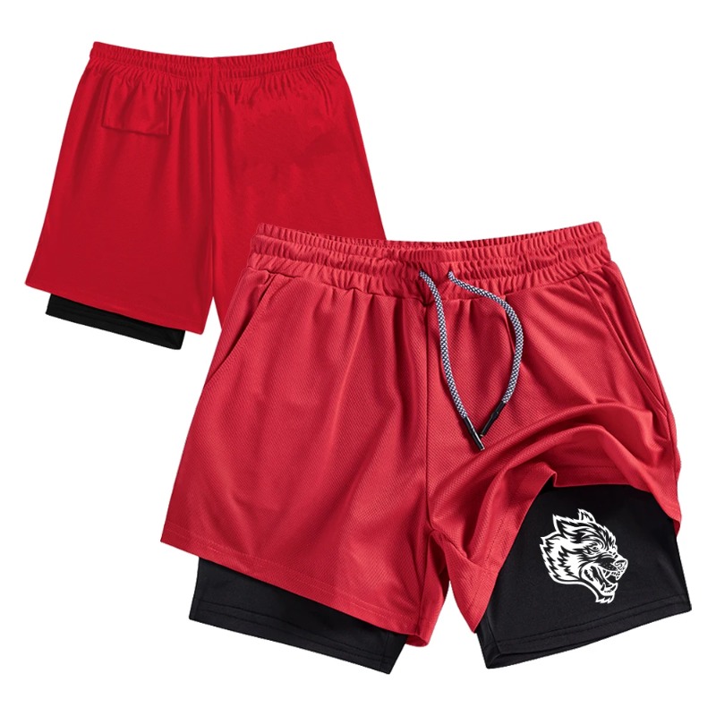Streetwear Men's Double Layer  - đánh giá và giá Compression Shorts Athletes