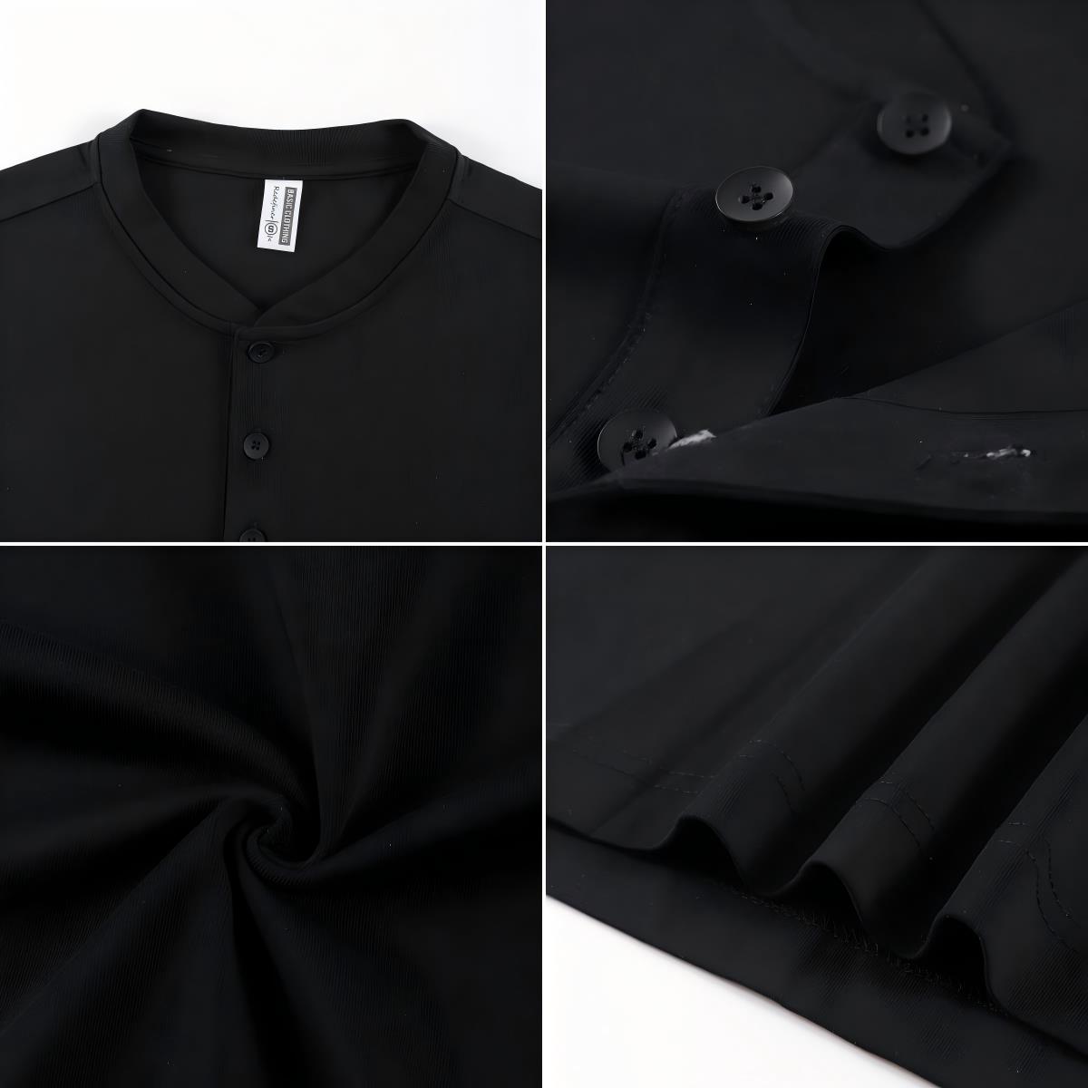 2026 NEW Solid Cotton Henley S - đánh giá và giá Undershirt Crew Neck