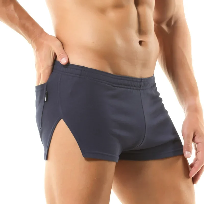 Men's Casual Shorts Solid Colo - đánh giá và giá Trunk Breathable Men