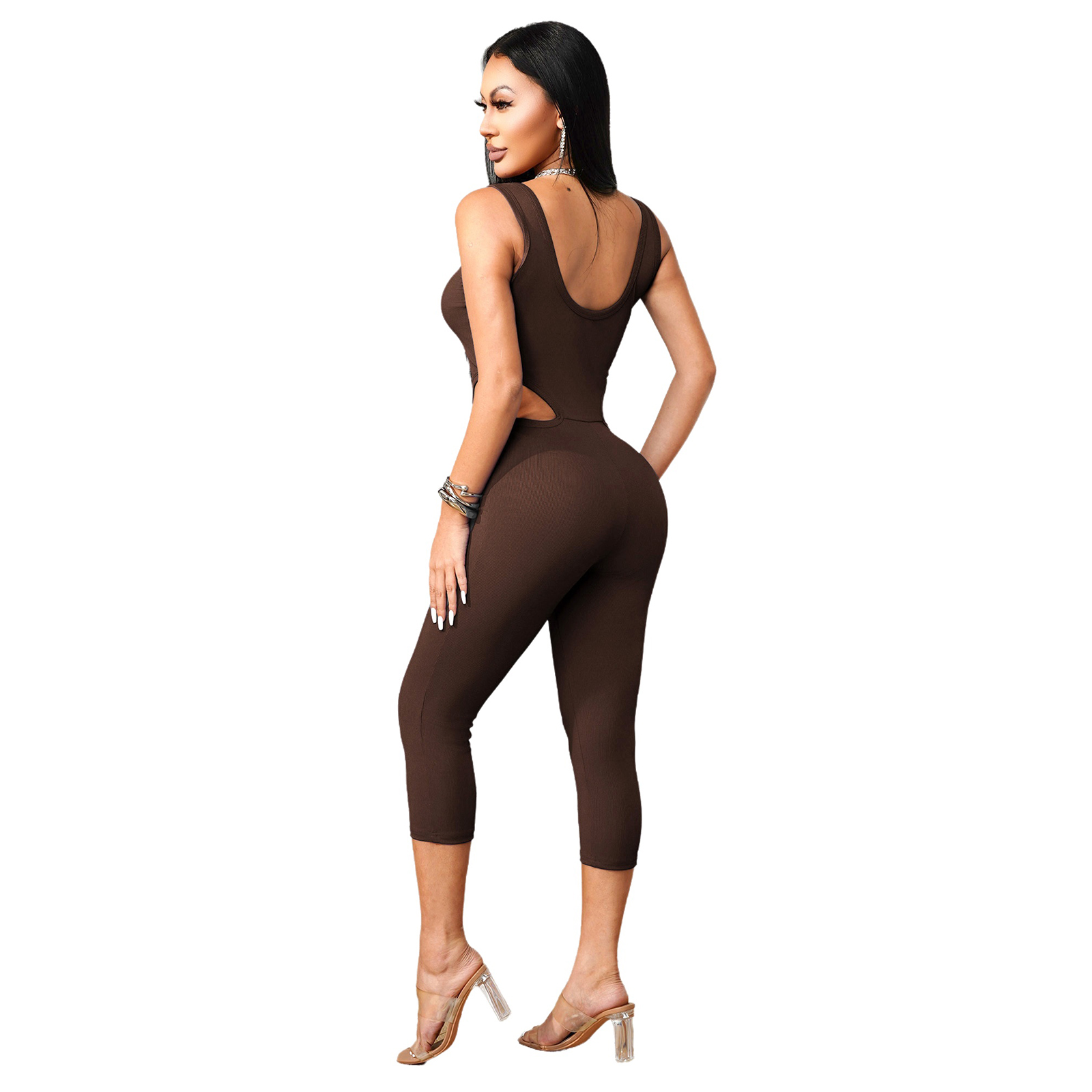 Women Workout Jumpsuit Sleevel - đánh giá và giá Tank Top Ribbed