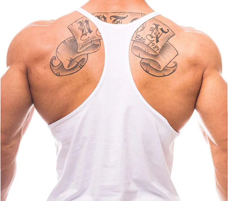 Men's Vest Sportswear Singlet  - đánh giá và giá Undershirt Crew Neck