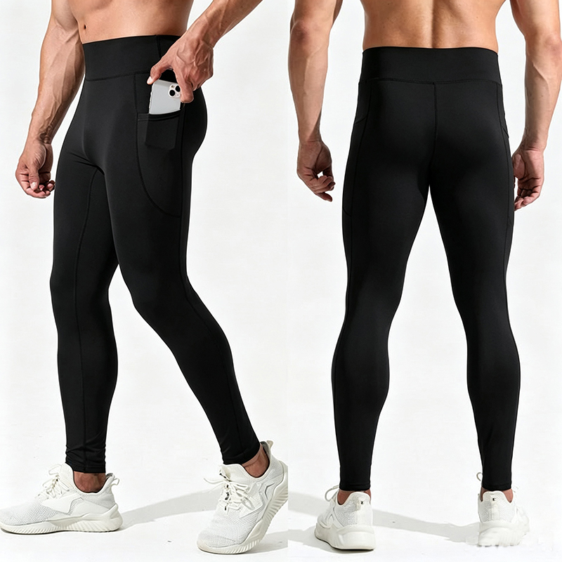 Men High Waist Compression Lon - đánh giá và giá Compression Long Pant