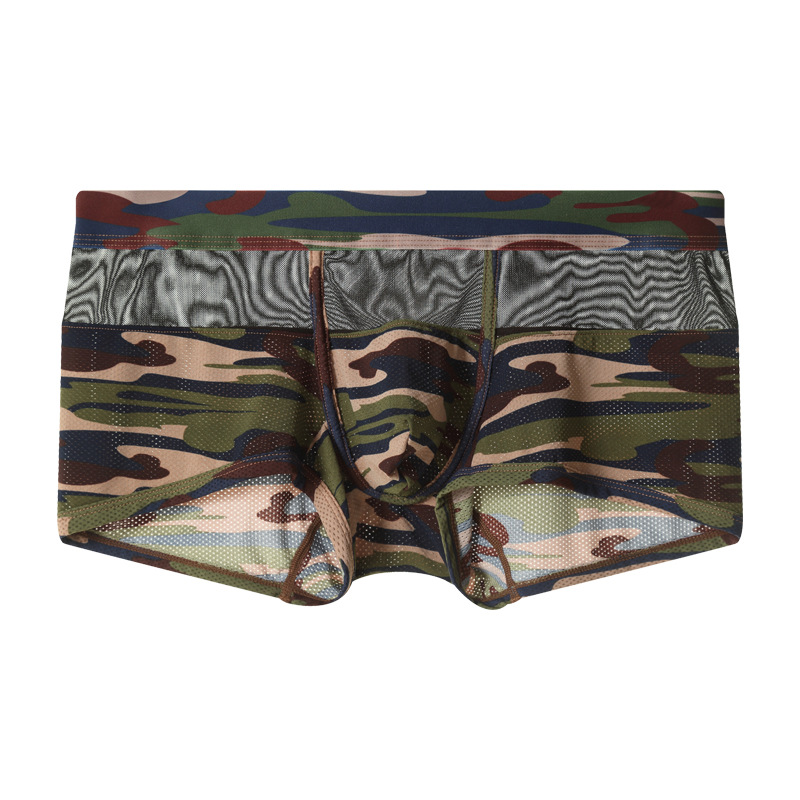 Camouflage Boxer Shorts Men Po - đánh giá và giá Mesh Sport Boxer