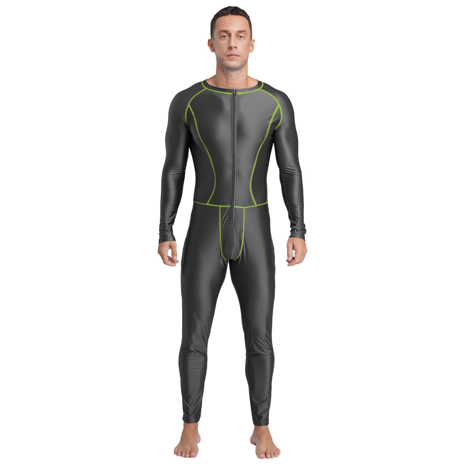 Swimwear Mens Swimsuit Glossy  - đánh giá và giá Compression Long Pant