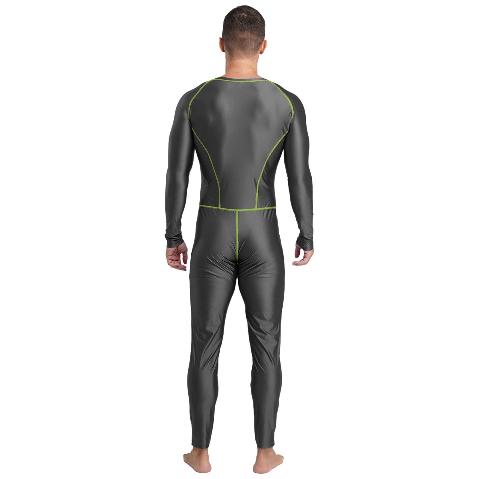 Swimwear Mens Swimsuit Glossy  - đánh giá và giá Compression Long Pant