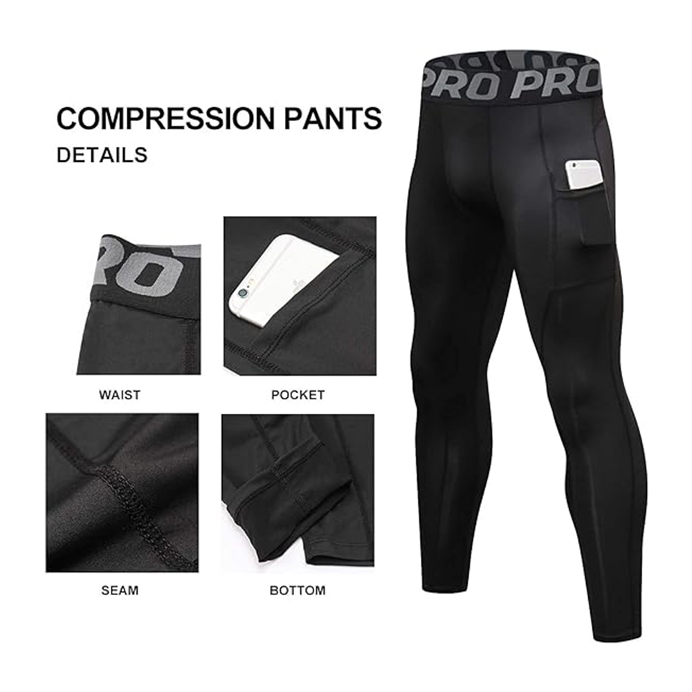 Men's Compression Pants Long J - đánh giá và giá Compression Long Pant