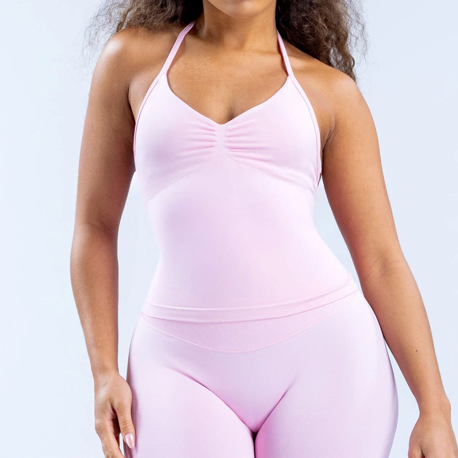 Women's Halter Neck Yoga Tank  - đánh giá và giá Suspender Tank Top