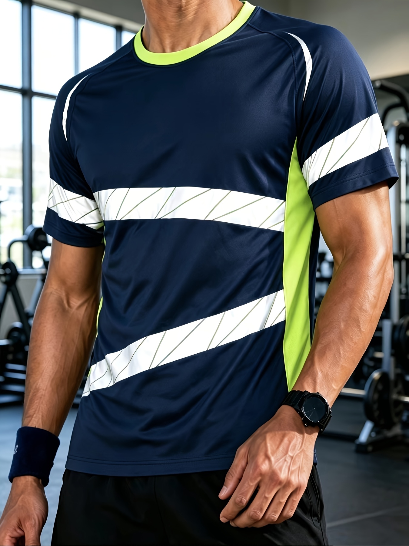 Men Sports Short Sleeve T-shir - đánh giá và giá T Shirt Tight Fit