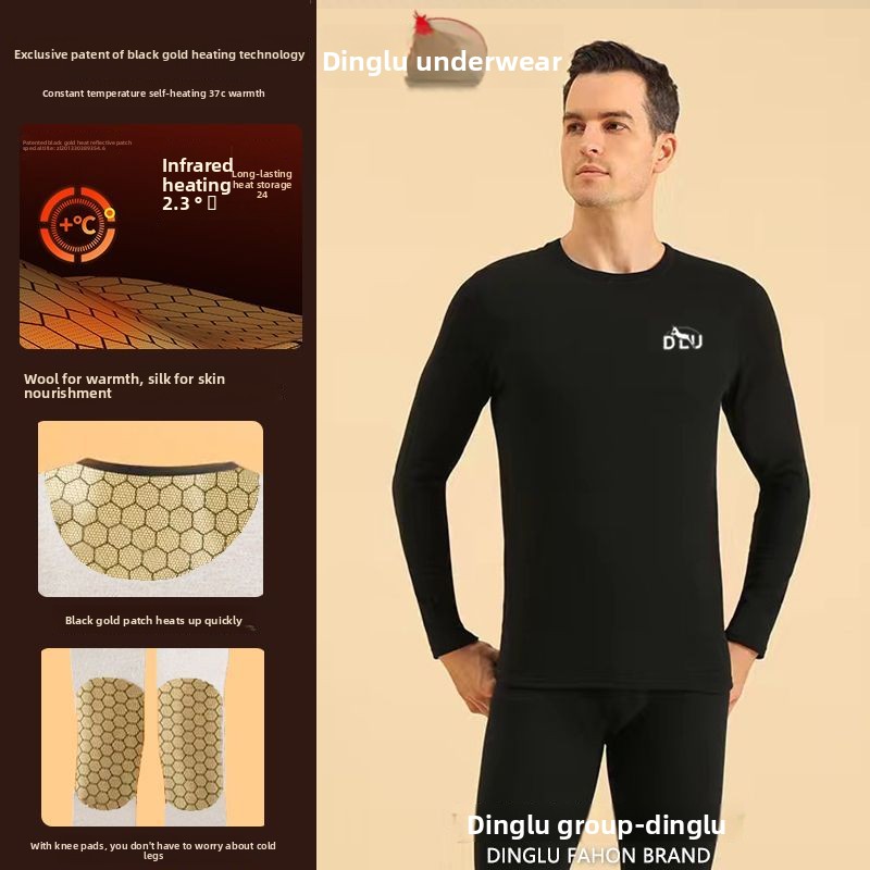 Deer Black Gold Graphene Self- - đánh giá và giá Thermal Long John