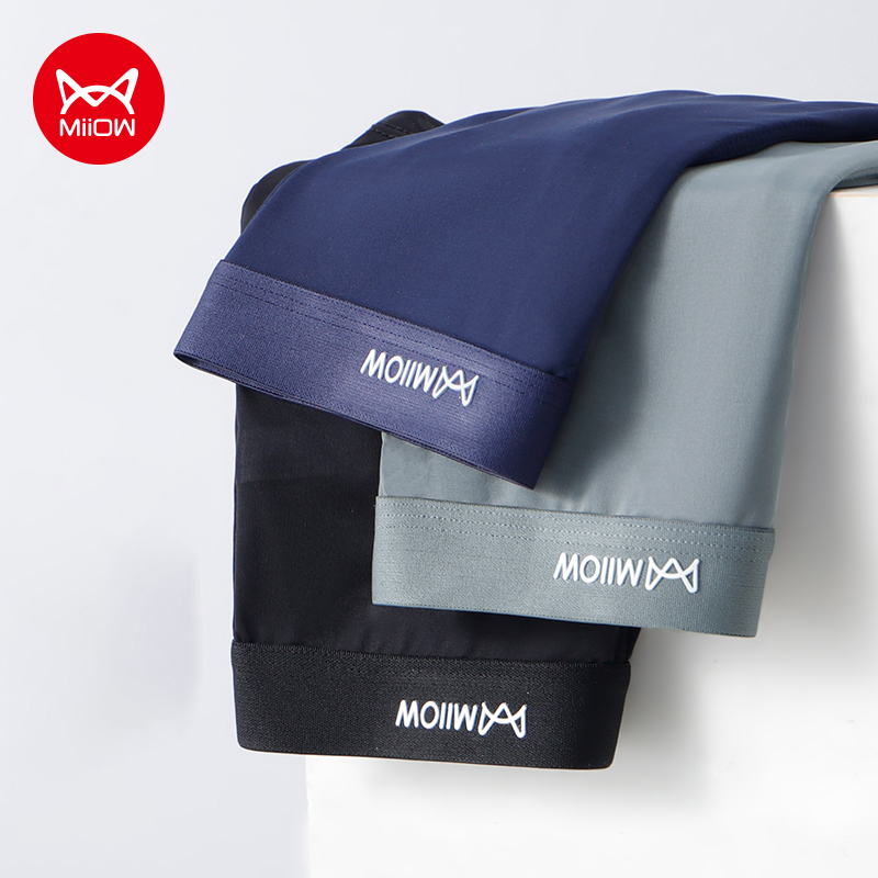 MiiOW 3Pcs Summer Thin Ice Sil - đánh giá và giá Boxer Shorts Modal