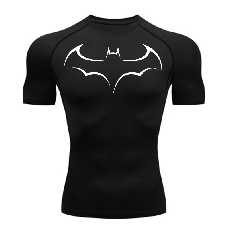 Bat Printed Men's Tight T-Shir - đánh giá và giá T Shirt Tight Fit