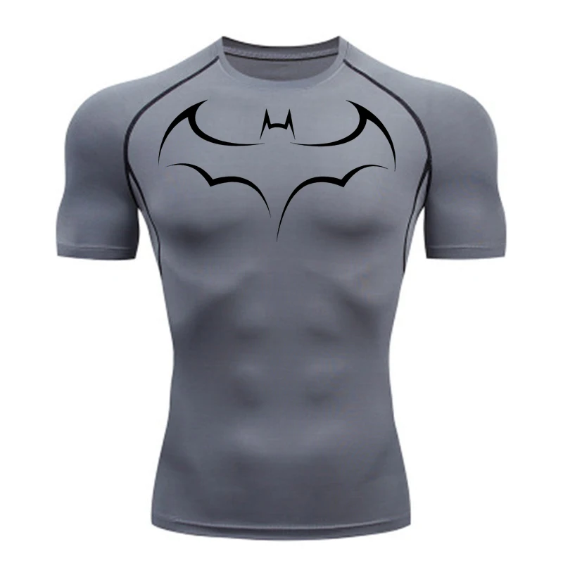 Bat Printed Men's Tight T-Shir - đánh giá và giá T Shirt Tight Fit