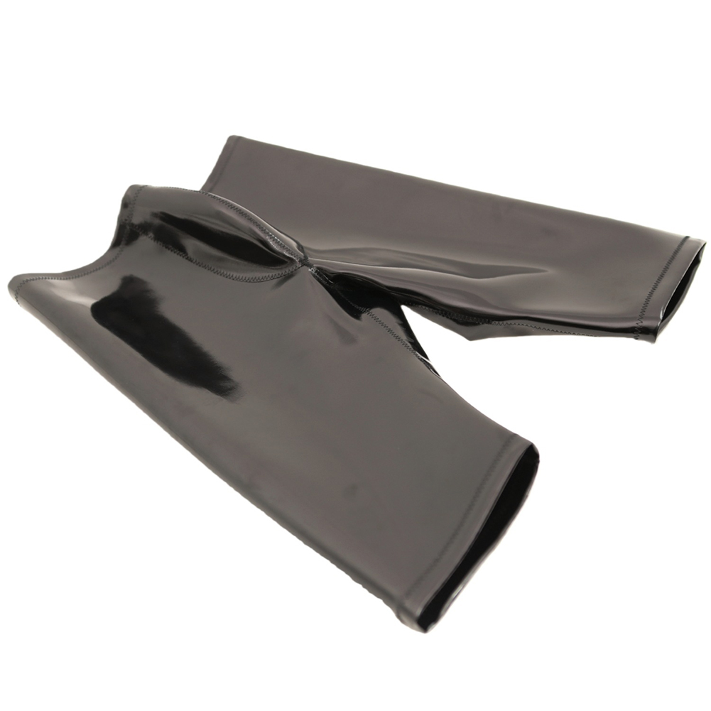 Men Cloth Latex Smooth Panties - đánh giá và giá Long Leg Trunk Men
