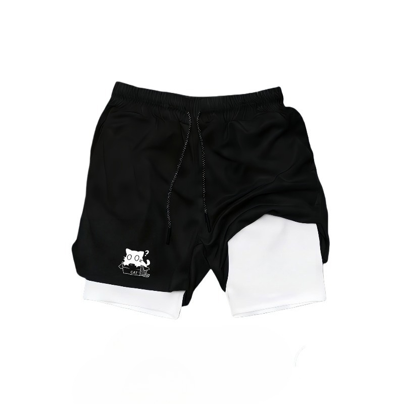 Quick Drying Breathable 2-in-1 - đánh giá và giá Compression Shorts Athletes