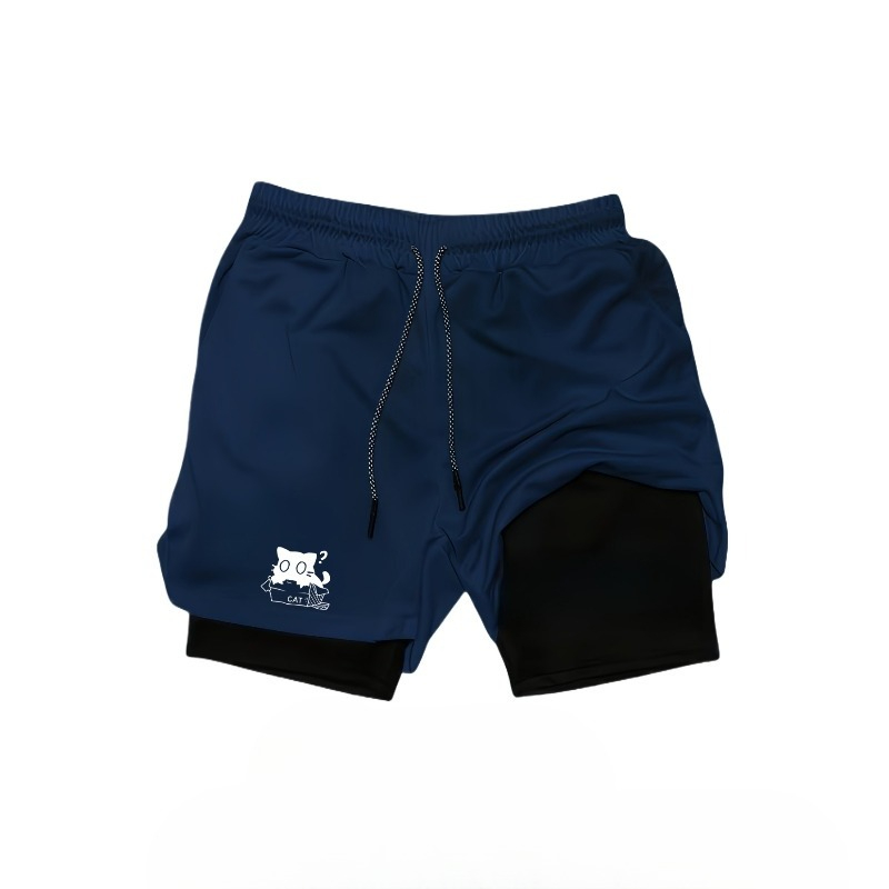 Quick Drying Breathable 2-in-1 - đánh giá và giá Compression Shorts Athletes