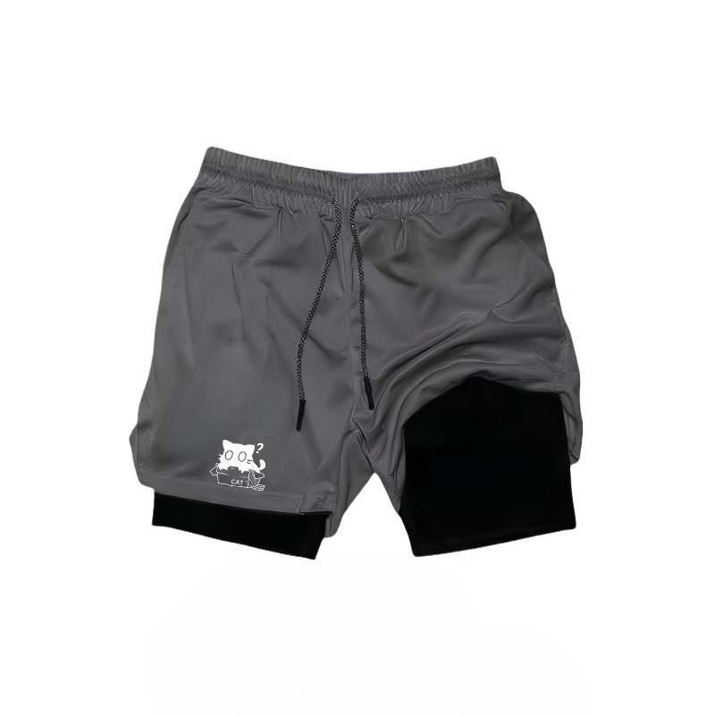 Quick Drying Breathable 2-in-1 - đánh giá và giá Compression Shorts Athletes