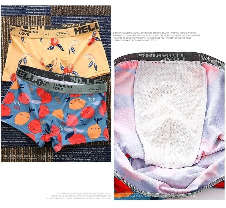 1/2/4 PCS Men's Printed Sports - đánh giá và giá Boxer Brief Pack Cotton