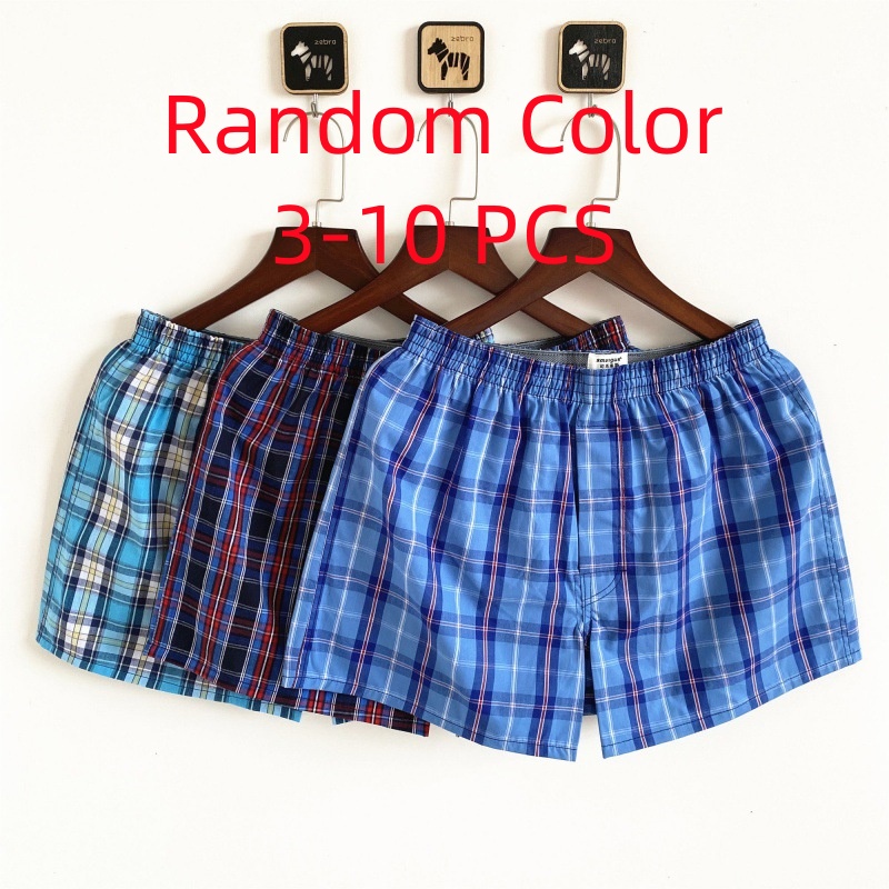3-10PCS Men's Underwear Boxers - đánh giá và giá Boxer Brief Pack Cotton