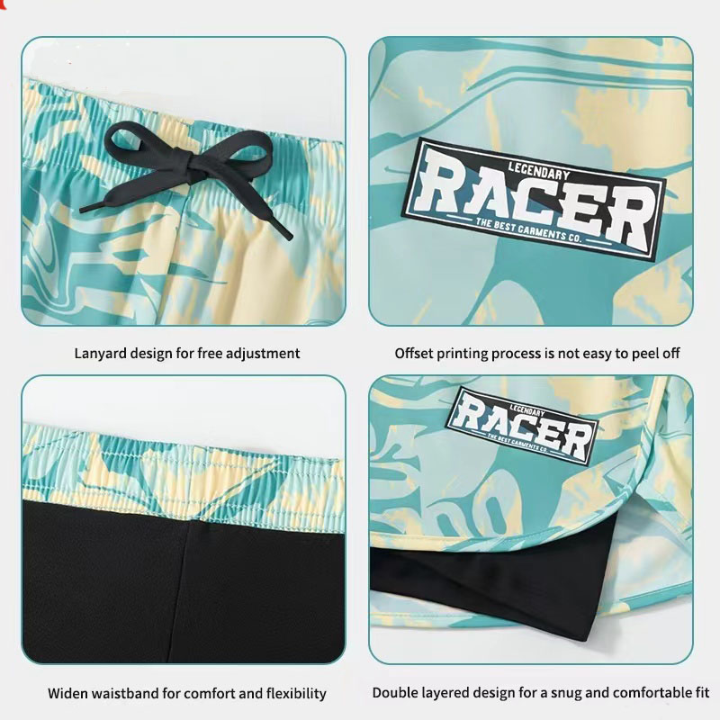 Swimming Trunks Adult Double L - đánh giá và giá Trunk Breathable Men