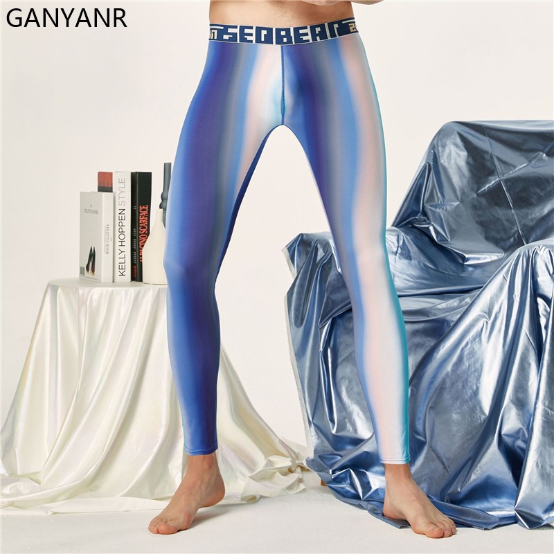 GANYANR Chạy Thun Nam Nén Quần - đánh giá và giá Compression Long Pant
