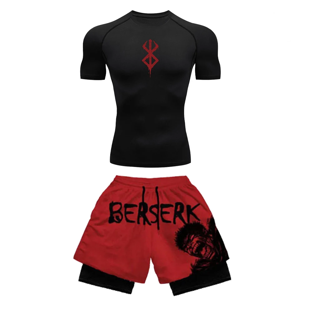 Anime 3D Printed Men's Compres - đánh giá và giá Compression Shorts Athletes
