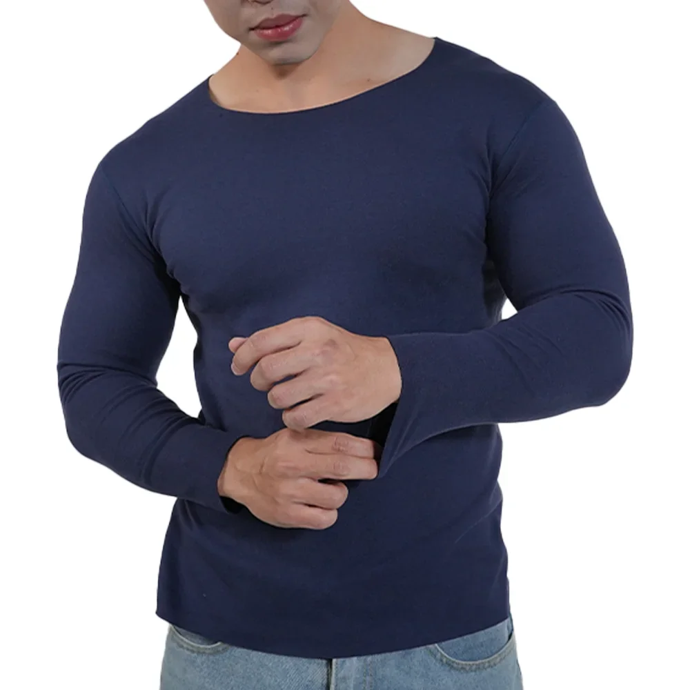 Men Thermal Underwear Long Sle - đánh giá và giá Undershirt Crew Neck