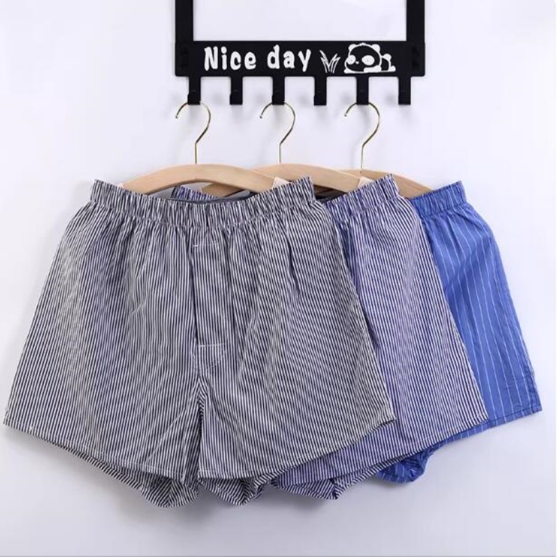 3 Cái/lốc M-3XL Cổ Điển Kẻ Sọc - đánh giá và giá Multi Pack Underwear