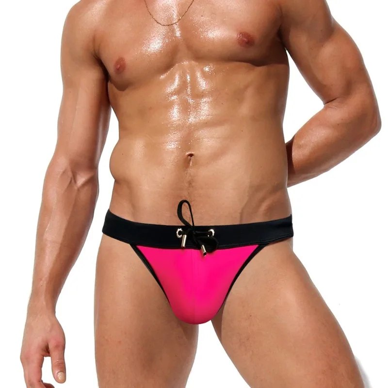 Sexy Bikini Men Sexy Swimming  - đánh giá và giá Trunk Breathable Men