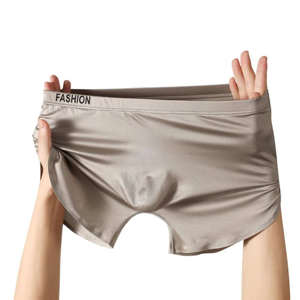 Men's Ice Silk Seamless Boxers - đánh giá và giá Pouch Boxer Pouch