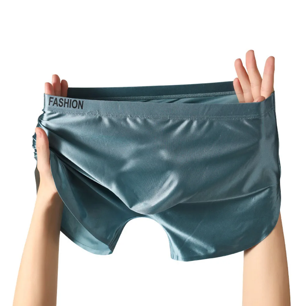 Men's Ice Silk Seamless Boxers - đánh giá và giá Pouch Boxer Pouch
