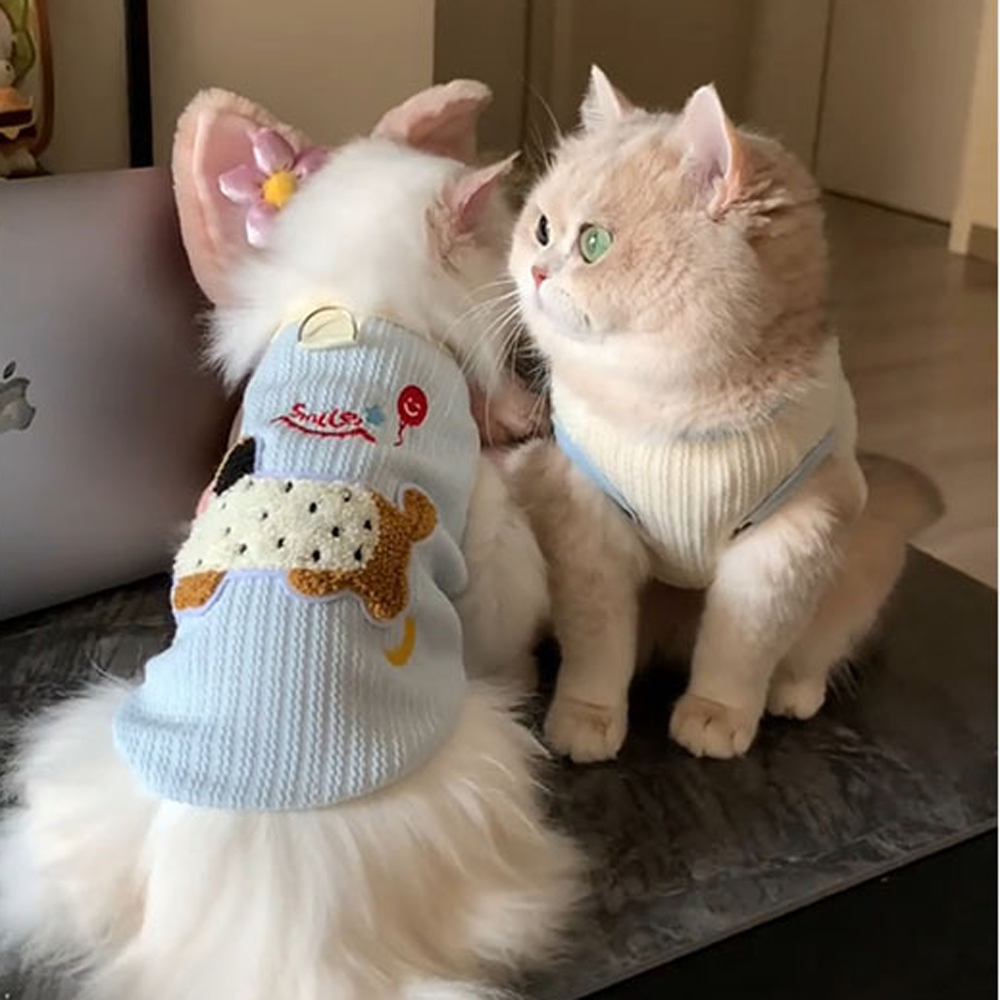 Small Cat Vest Undershirt Brea - đánh giá và giá Sleeveless Undershirt