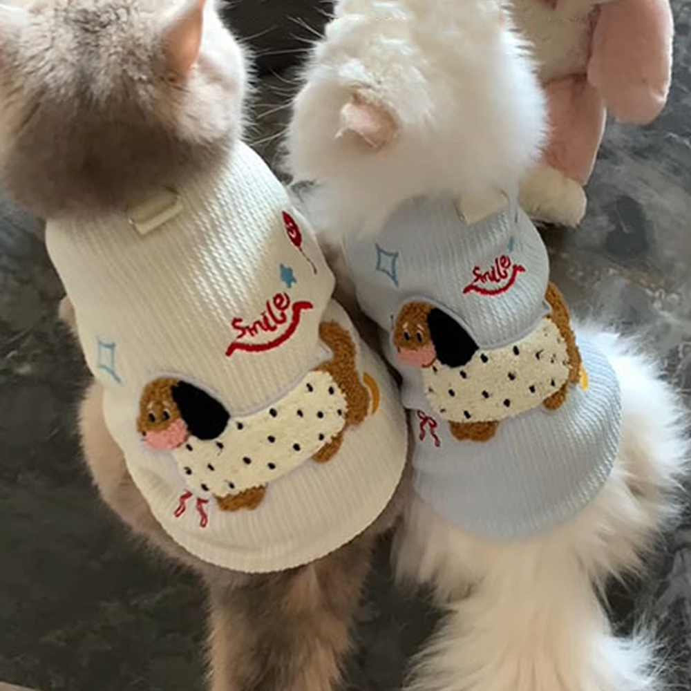 Small Cat Vest Undershirt Brea - đánh giá và giá Sleeveless Undershirt