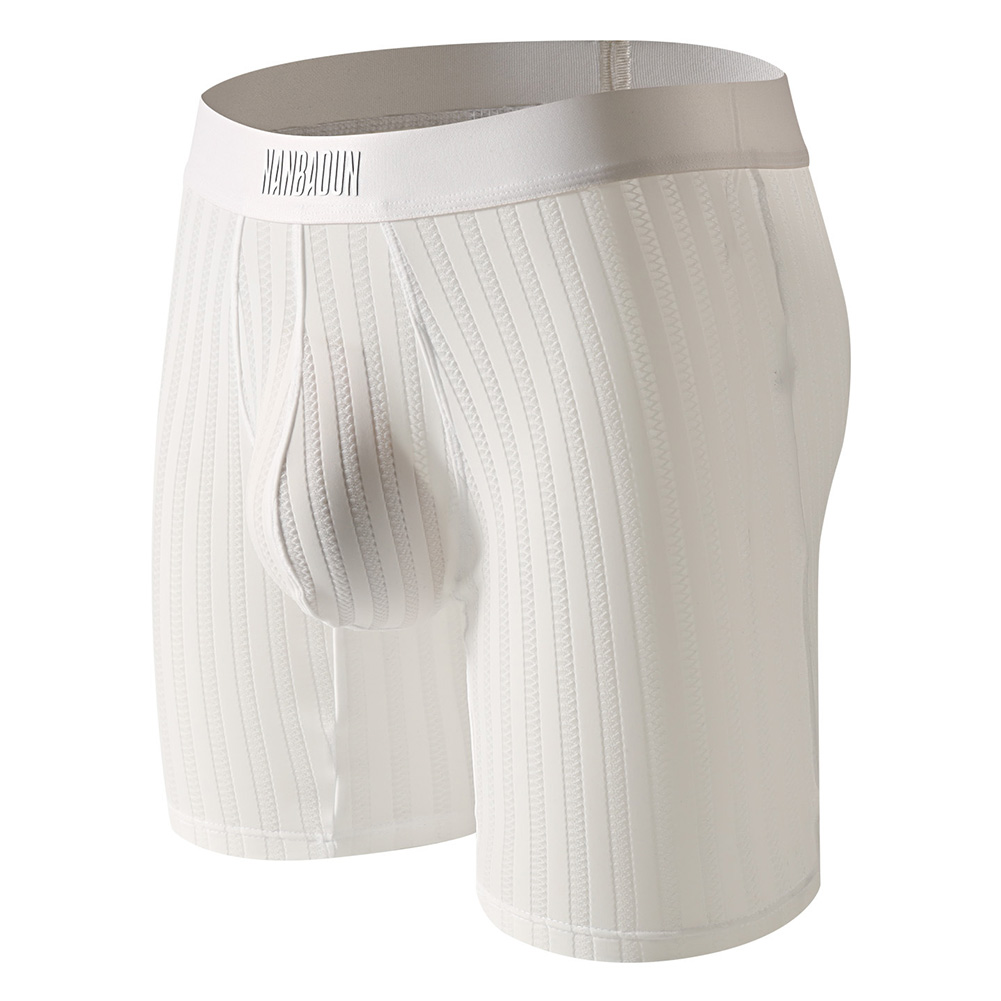 Men Ice Silk Underpants Long L - đánh giá và giá Long Leg Trunk Men