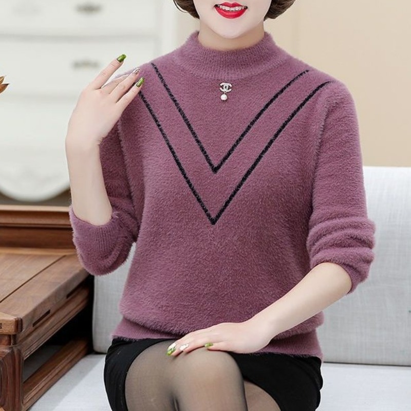 Women's Autumn Winter Solid Fl - đánh giá và giá Undershirt Crew Neck